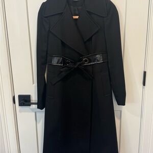 Elie Tahari Black Textured Blazer